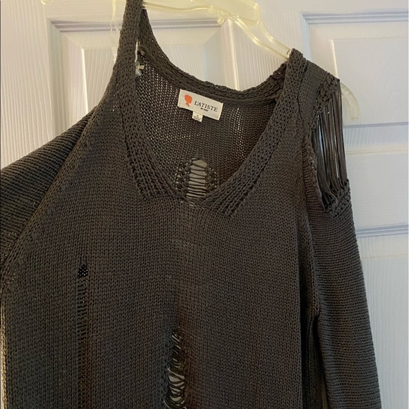 Distressed sweater - Picture 3 of 6